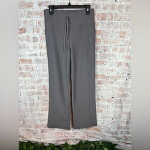 32 Degrees Gray/Purple Leggings Soft Knit Comfort